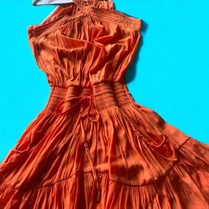 Sak's Orange Ramy Brook Dress